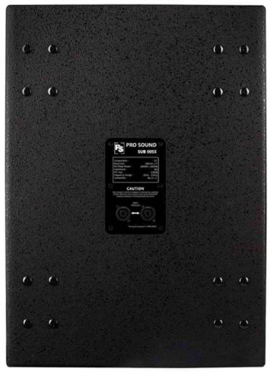 PS Pro Sound 15" Subwoofer PS SUB-905S + 2000Watts RMS Power Amplifier  Pasive10