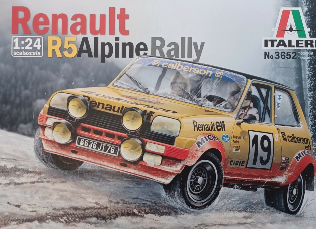 [ Italeri ] Renault 5 Alpine "Calberson" MC 78 1/24 20220833