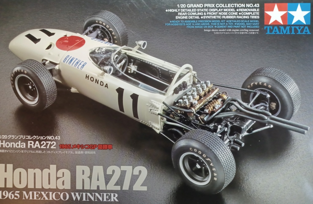 [ Tamiya ] Honda RA 272  1er GP du Mexique 1965 20221117
