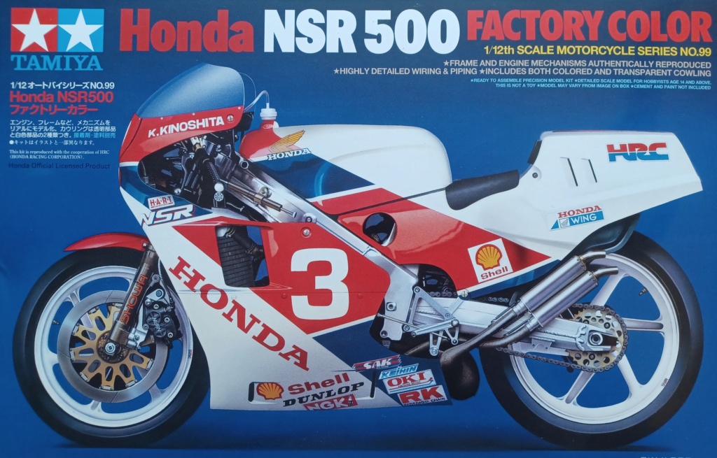 [ Tamiya ] Honda NSR 500 saison 1986 20240120