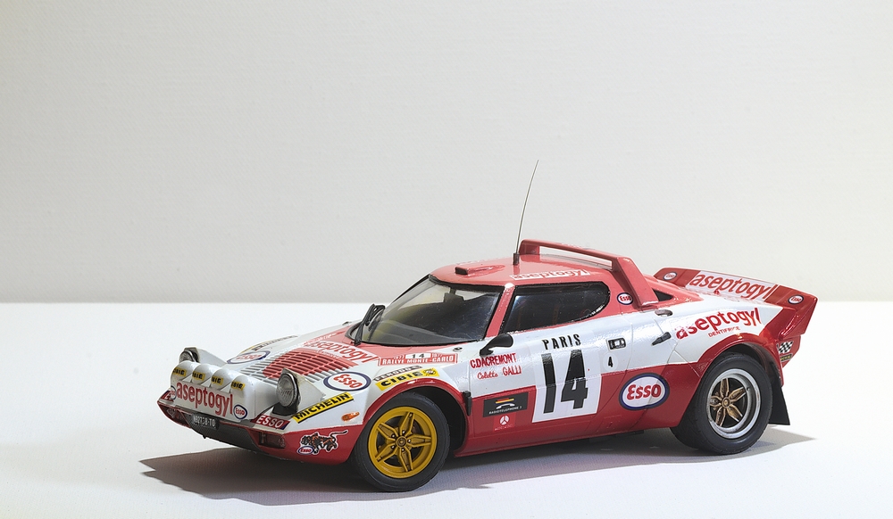 [ Hasegawa ] Lancia Stratos Aseptogyl Monte Carlo 1977  1/24 Imgp1716