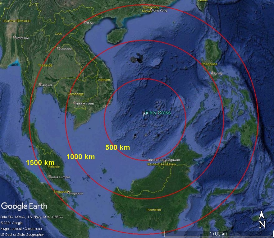 MER DE CHINE MERIDIONALE : la mainmise de la Chine... et le redécoupage des eaux territoriales 150011