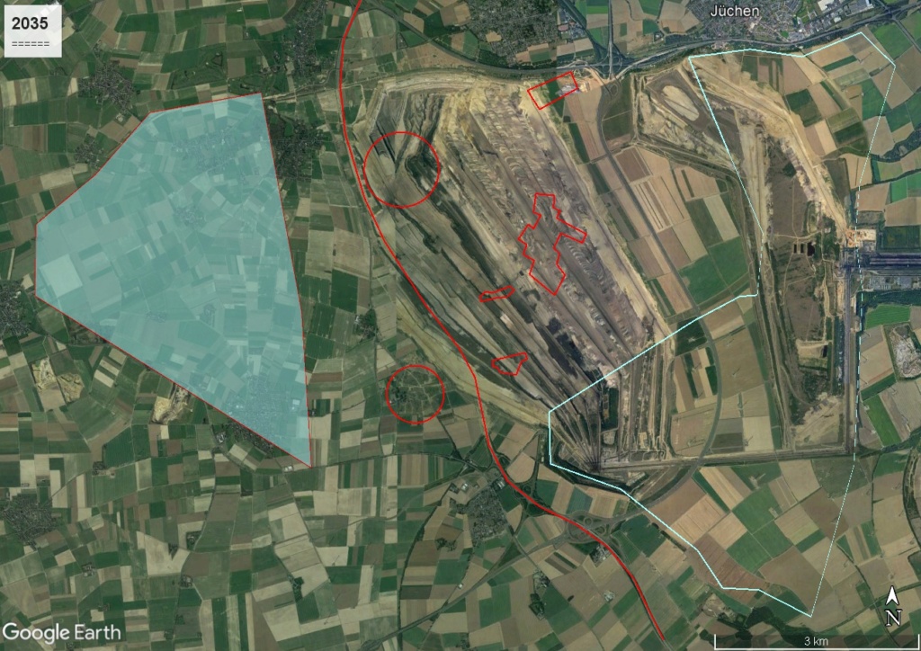 Garzweiler, mine de charbon allemande : l'évolution RAPIDE du paysage 203511