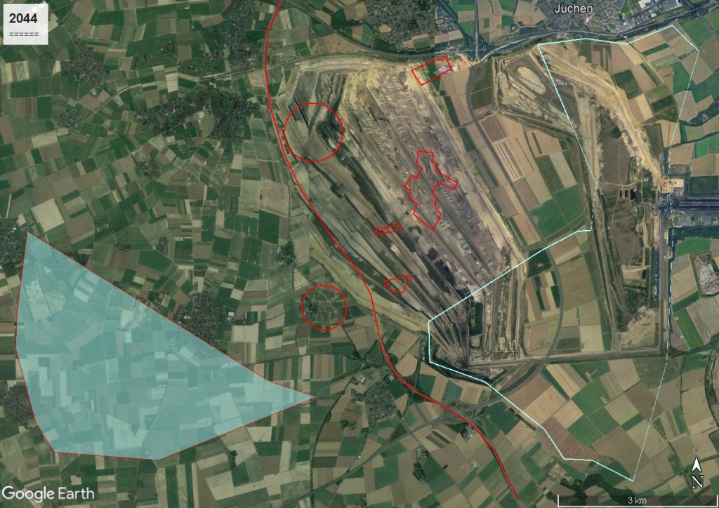 Garzweiler, mine de charbon allemande : l'évolution RAPIDE du paysage 204411