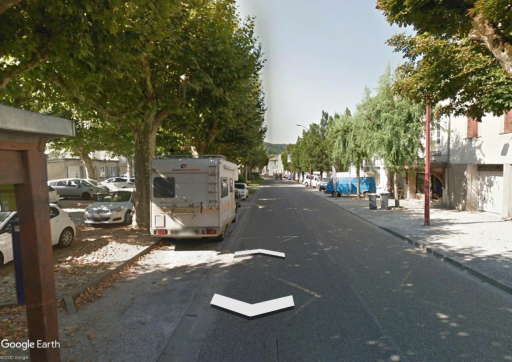 Capture d'écran, enregistrement d'image sans flèches directionnelles sur STREET VIEW 210