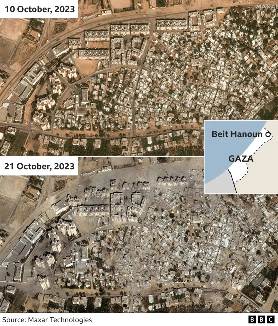 La guerre Israel - Hamas, octobre 2023 Beit210