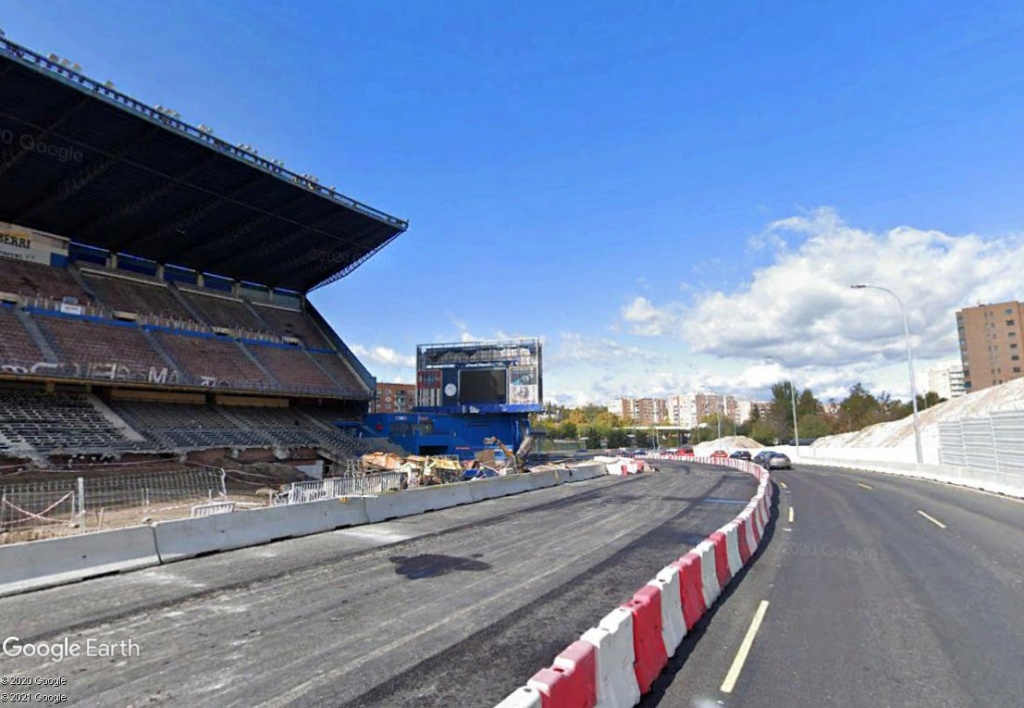 Stade Vicente Calderón, Madrid : du football à la Formule 1 ? Calder18