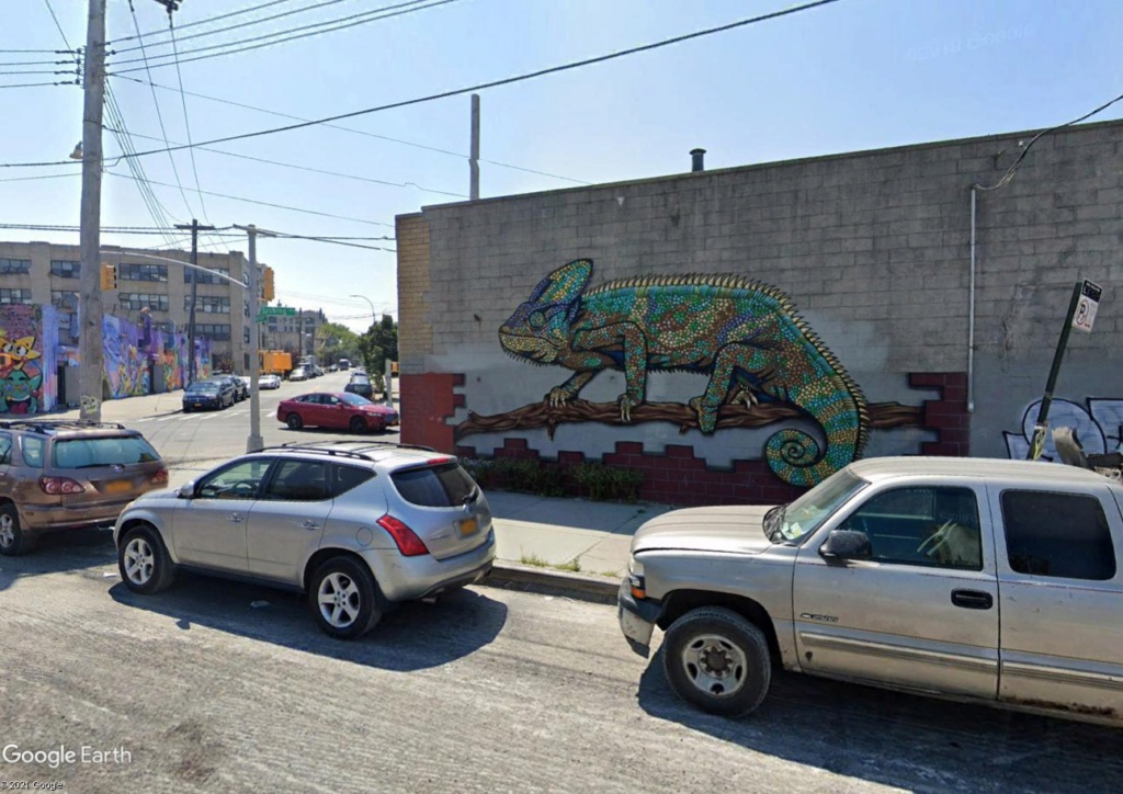 STREET VIEW : The Bushwick Collective : spot de street art à Brooklyn Cam10