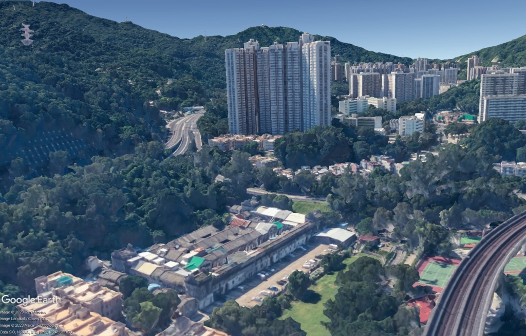 Les villages fortifiés à Hong Kong En3d10