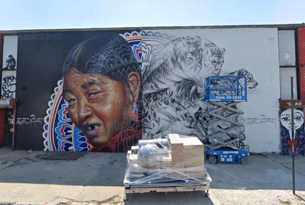 STREET VIEW : The Bushwick Collective : spot de street art à Brooklyn En_cou10