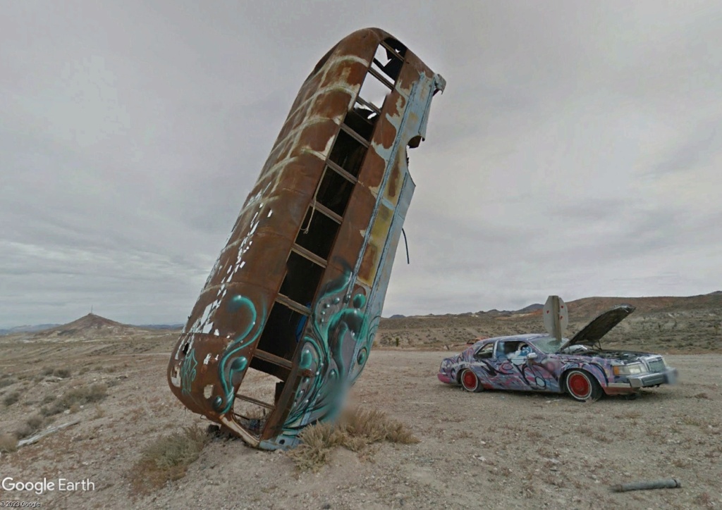 The International Car Forest, Goldfield, Nevada : œuvre d'art ou casse automobile ? Fsdcfh12