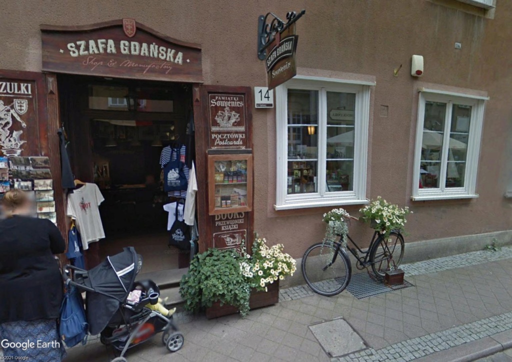 STREET VIEW : Les vélos décoratifs Gdansk13