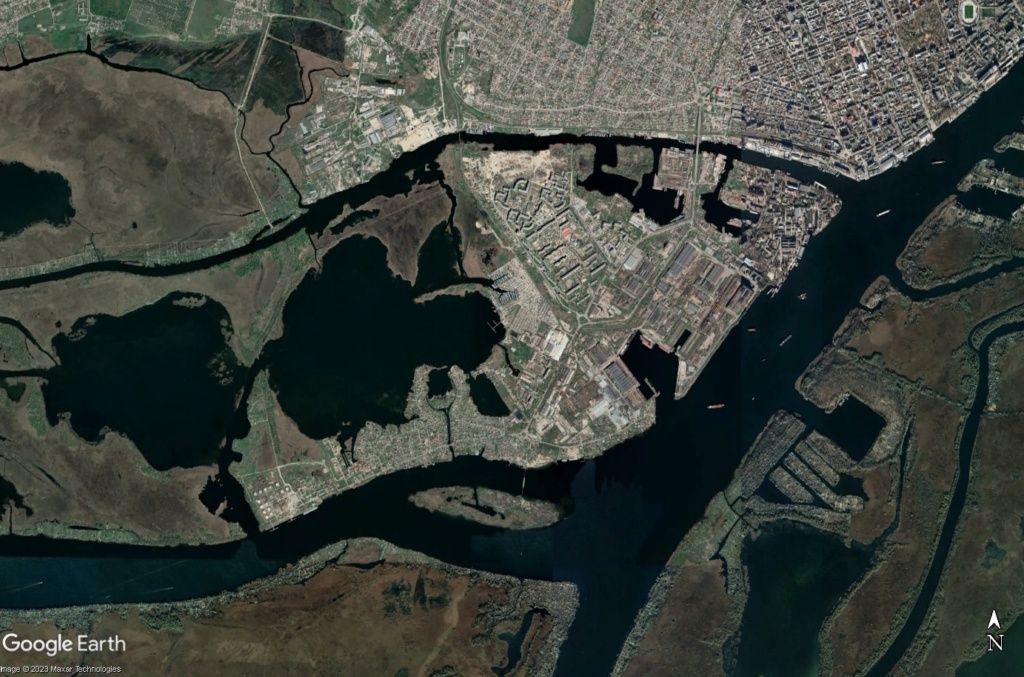 Le Dniepr et la destruction du barrage de Kakhovka Gjhez10