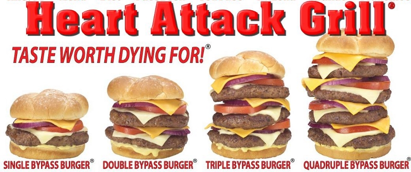 Heart Attack Grill, Las Vegas : champion de la démesure des hamburgers Heart-10