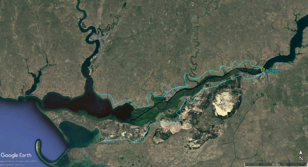 Le Dniepr et la destruction du barrage de Kakhovka Innddd10