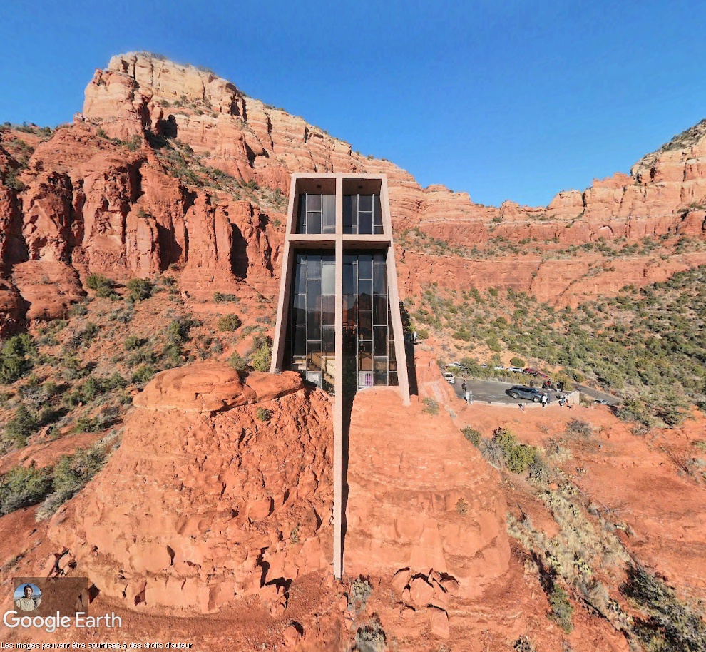La surprenante Chapelle Sainte-Croix - Sedona - Arizona - USA Kjhgj10