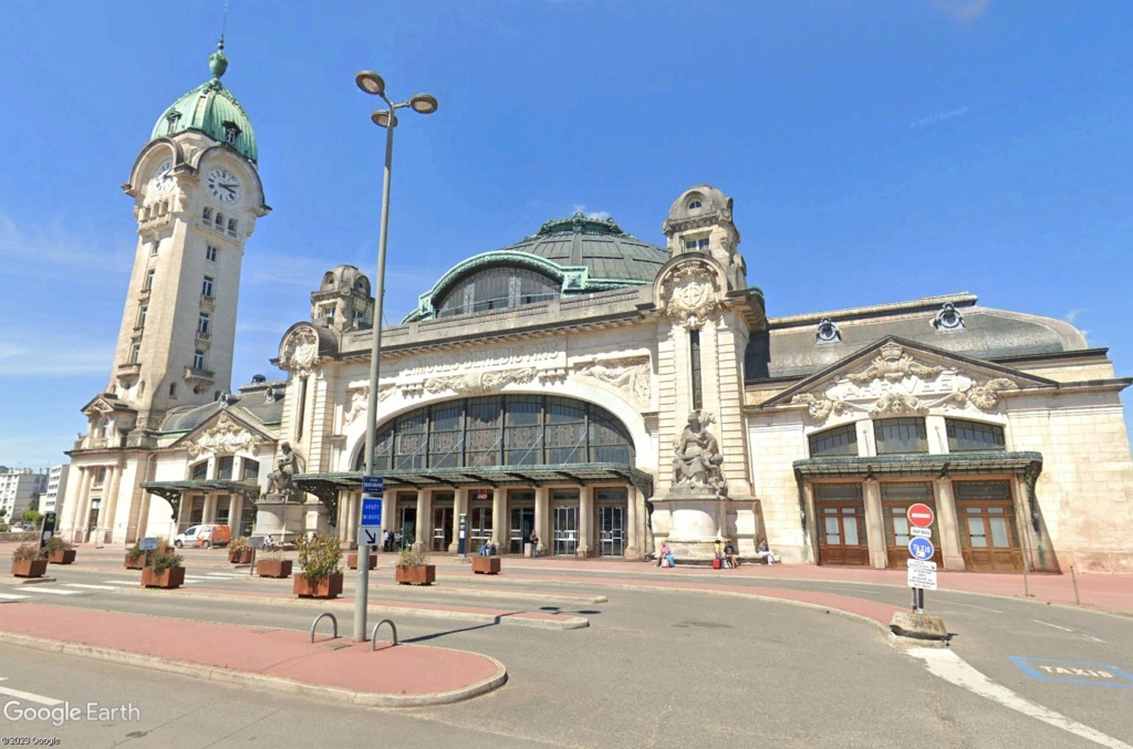 STREET VIEW : les gares, ces monuments Limog10