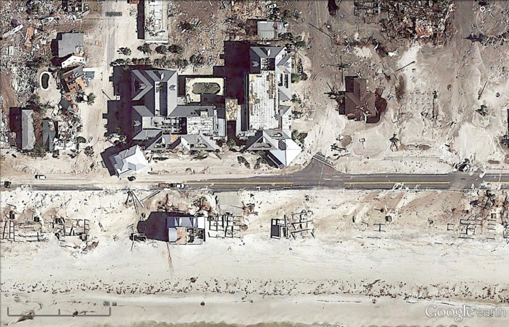 Mexico Beach : les dégâts de l'ouragan Michael Mex710