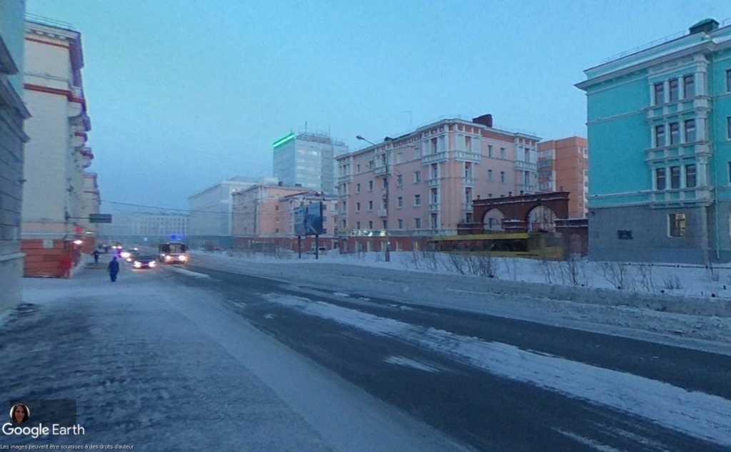 STREET VIEW : on se gèle à Norilsk (Russie) Nono610