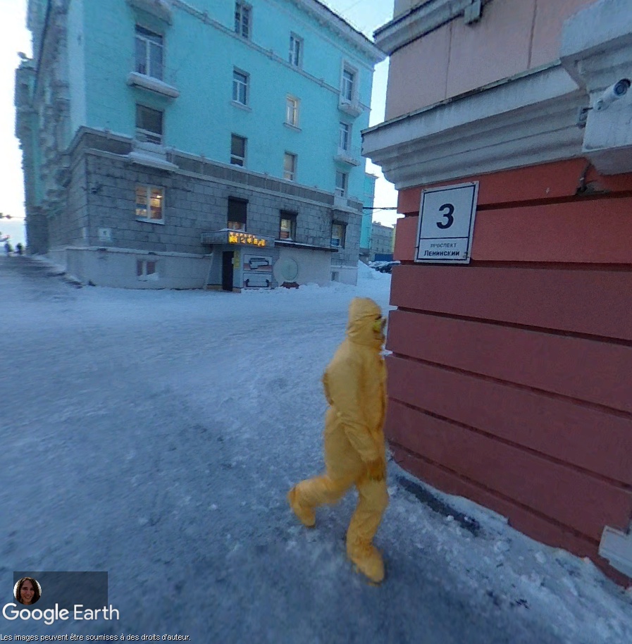 STREET VIEW : on se gèle à Norilsk (Russie) Nono710