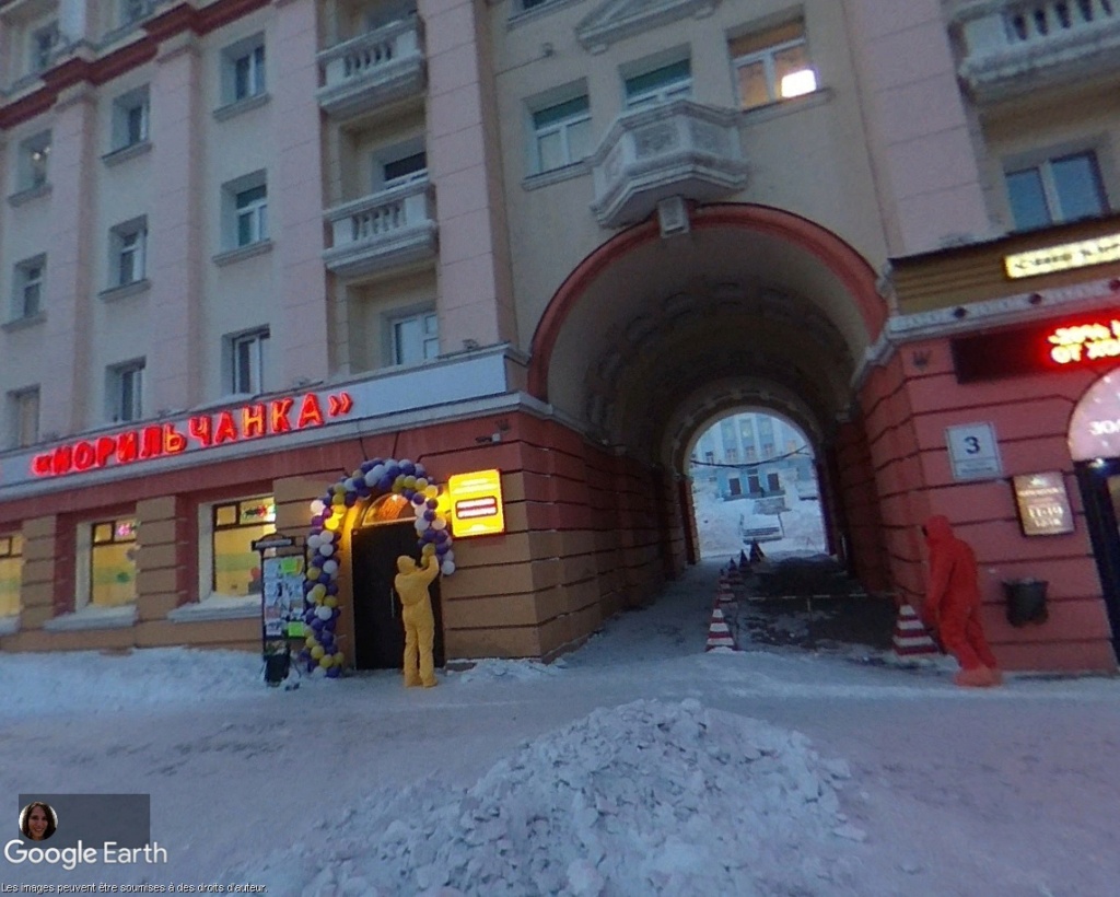STREET VIEW : on se gèle à Norilsk (Russie) Nono910