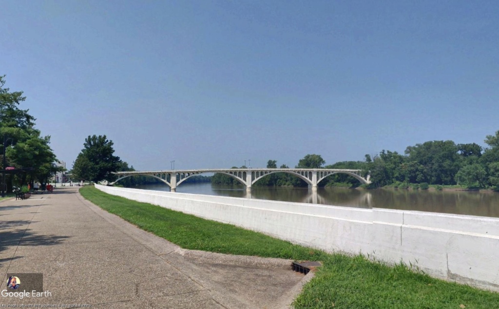 Lincoln Memorial Bridge, Vincennes, Indiana Pontf10