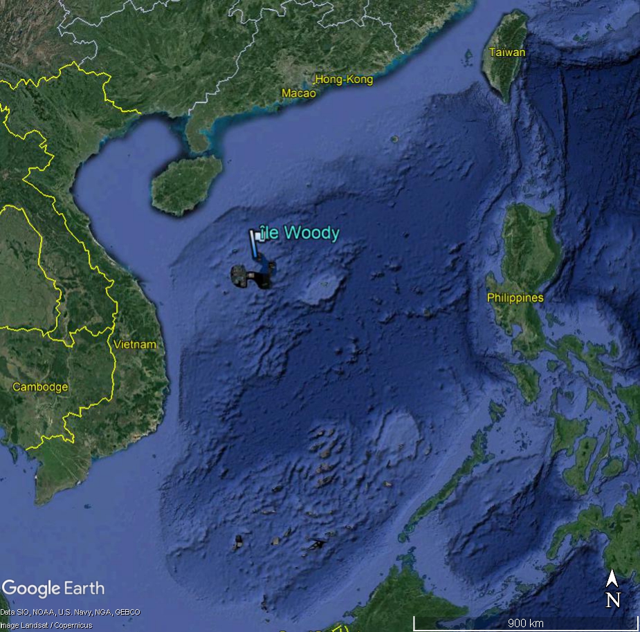 MER DE CHINE MERIDIONALE : la mainmise de la Chine... et le redécoupage des eaux territoriales Woody213