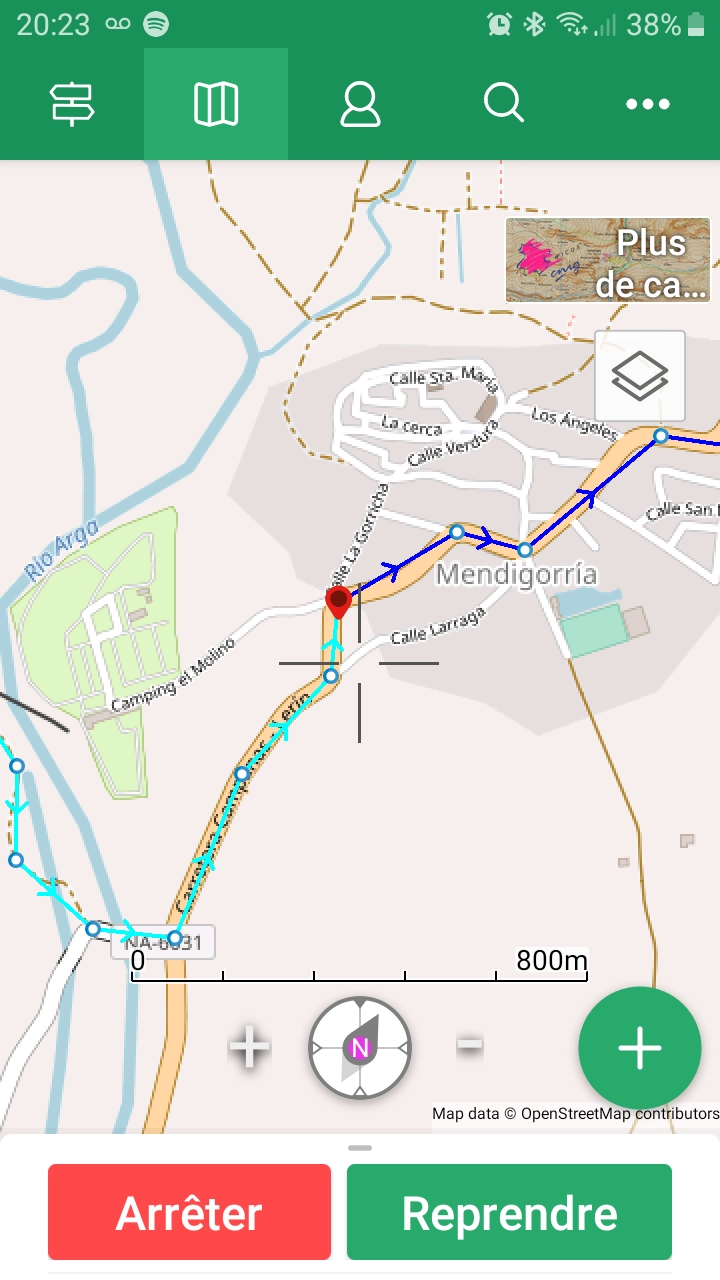VIEWRANGER, Application GPS TRACE - Page 4 Screen10