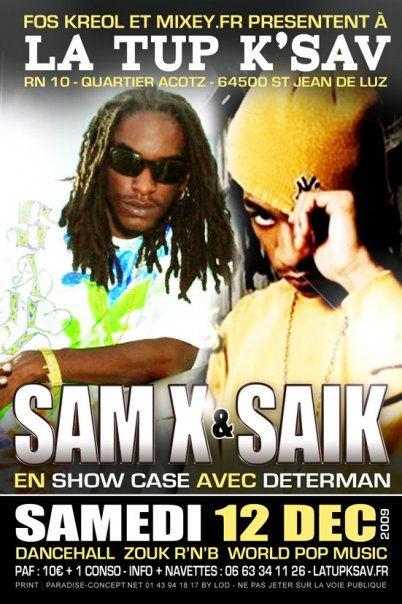 SOIREE DETERMAN BIRTHDAY avec SAMX & SAIK en SHOWCASE 12 décembre 2009 10853_10