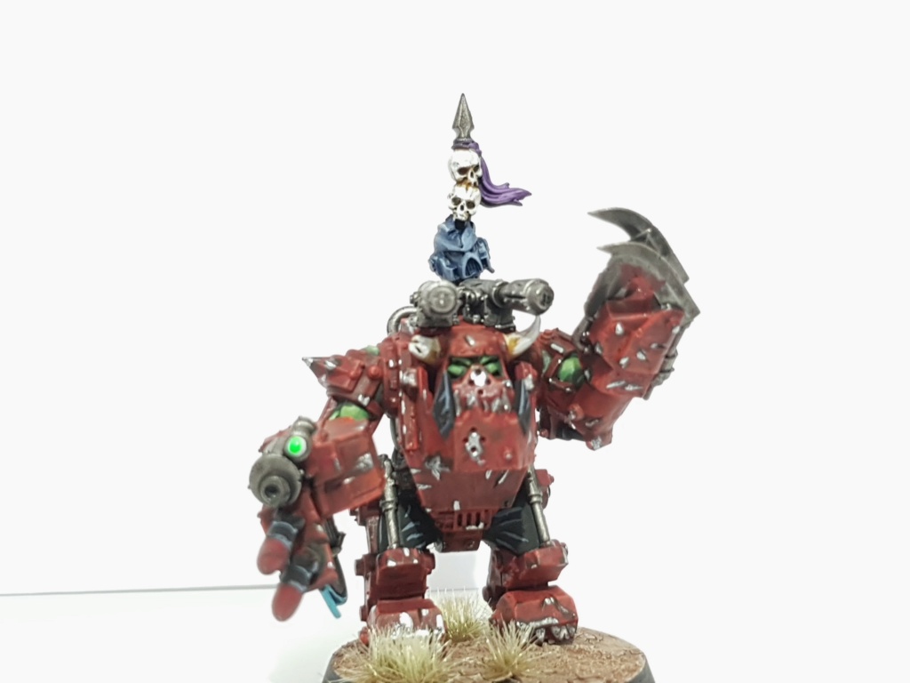 [fini][vlad morgenstern /orks] warboss en mega armure 132pts 67168910