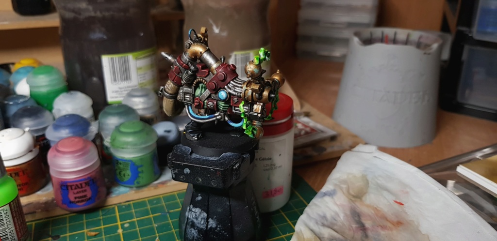 [fini][vlad morgenstern / Mercenaire / ork] big mek avec shok attak gun 60pts 78858110