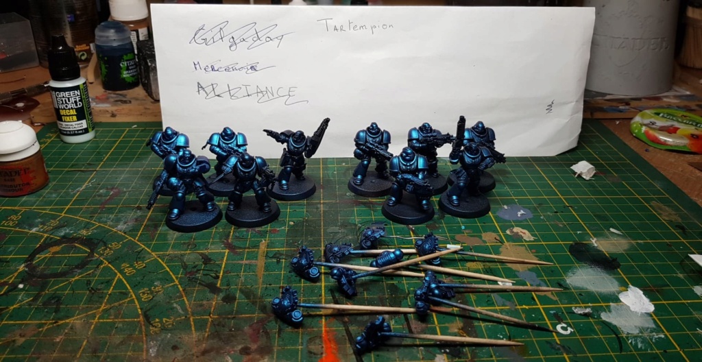 [FINI] [vlad morgenstern / Mercenaire / imperium] intercessor squad #2 (130pts) 88346810