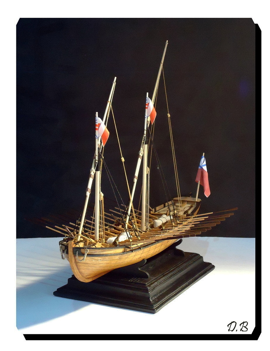 Double Boat - Russian Fleet - 1736 / 1737  077b10