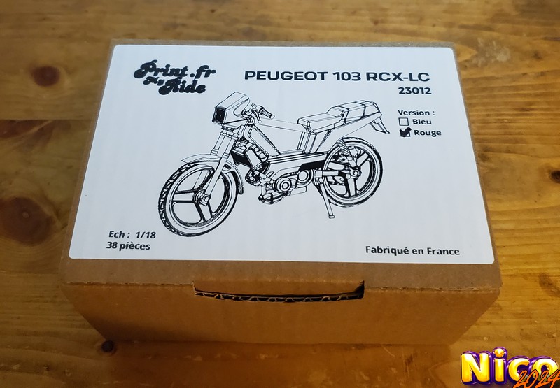 [Print My Ride - 1/18°] Peugeot 103 RCX - LC Phase 1 20240222