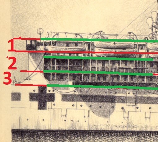 Lazarettschiff "GRADISCA" 1941 - ital. marine -1:200 - selbstbau von Marco58 A1_19410