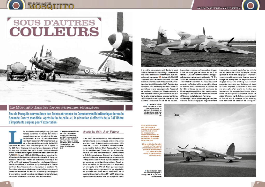 Aéro Journal HS n°36 - De Havilland Mosquito, La terreur de bois  1012