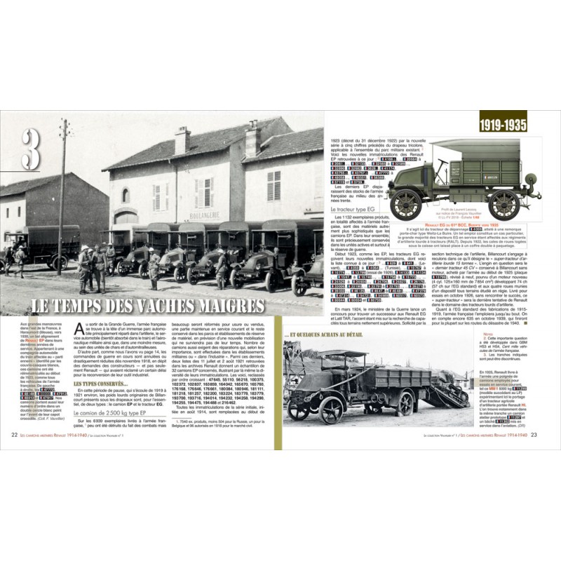 Renault et Laffly militaires 1914-1940 - Histoire & Collections 413