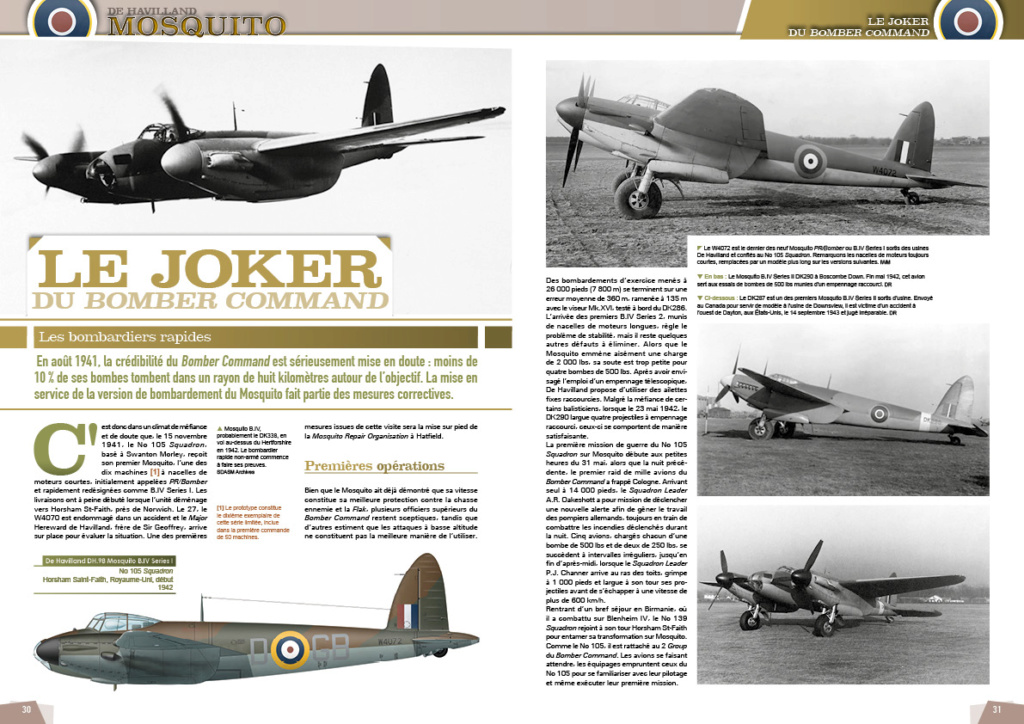 Aéro Journal HS n°36 - De Havilland Mosquito, La terreur de bois  612