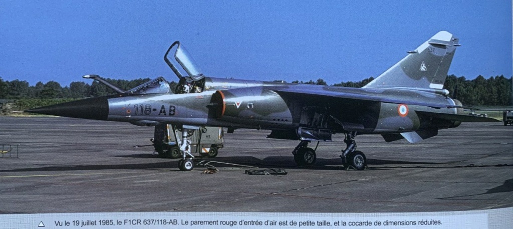 [Hasegawa] 1/72 - Dassault Mirage F1CR CEAM   - Page 7 637_1110