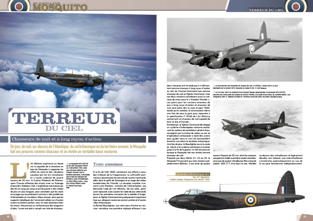 Aéro Journal HS n°36 - De Havilland Mosquito, La terreur de bois  711
