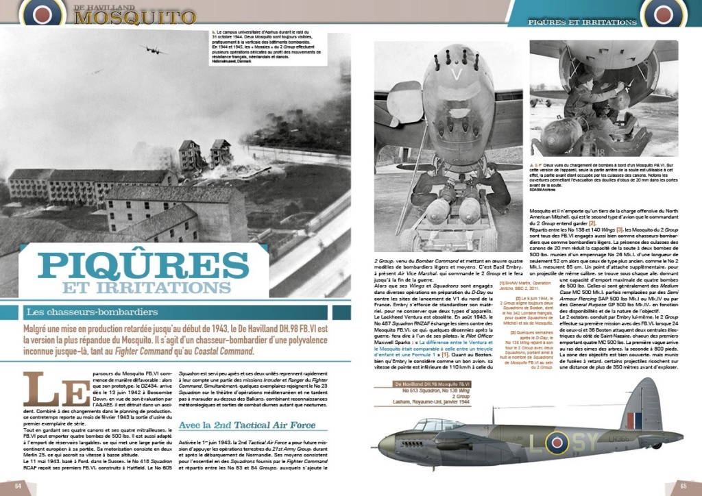 Aéro Journal HS n°36 - De Havilland Mosquito, La terreur de bois  811