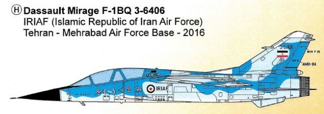 Iranian Air Force "Mirage F1" Captur15