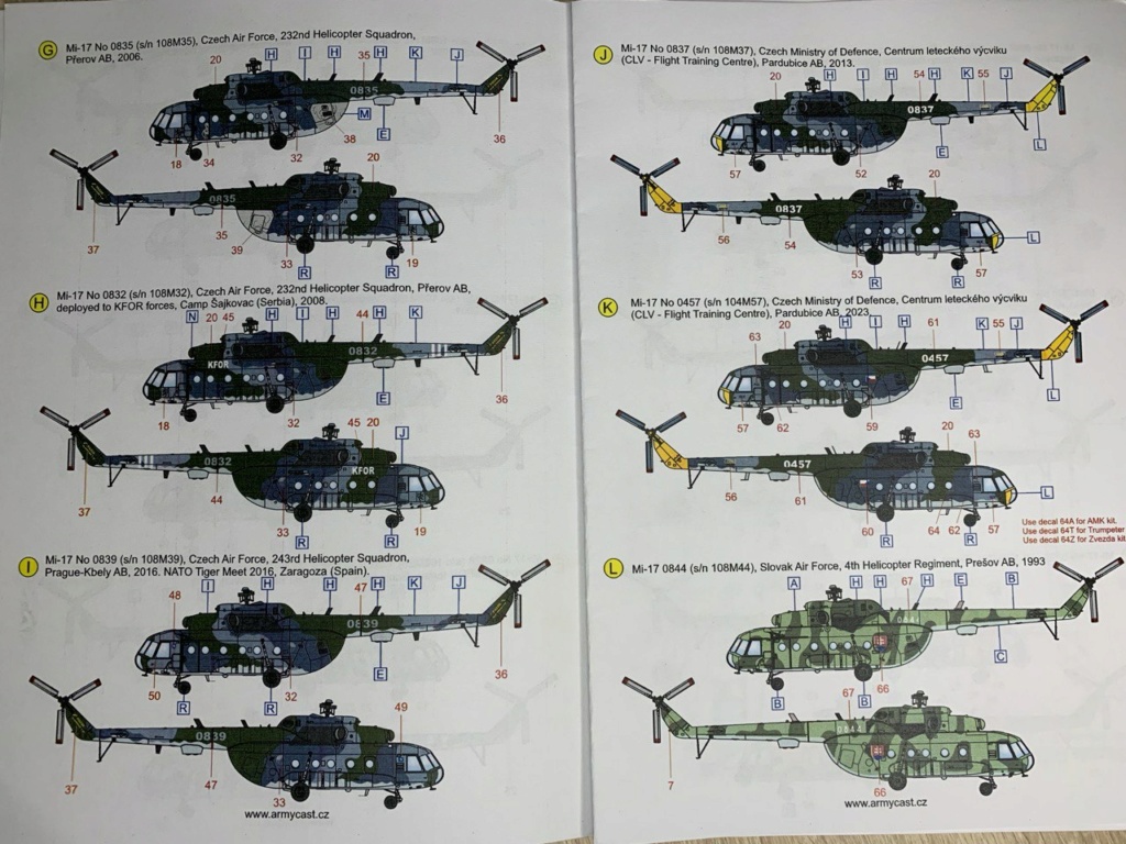 [Armycast] Czech & Slovak Hips Mi-17 - decals ACD 72045 / 48036 Image404