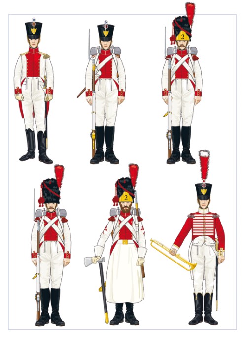 Les italiens au service de l'empereur, les armées de la péninsule italienne 1800-1815 - éditions Heimdal Les-it14