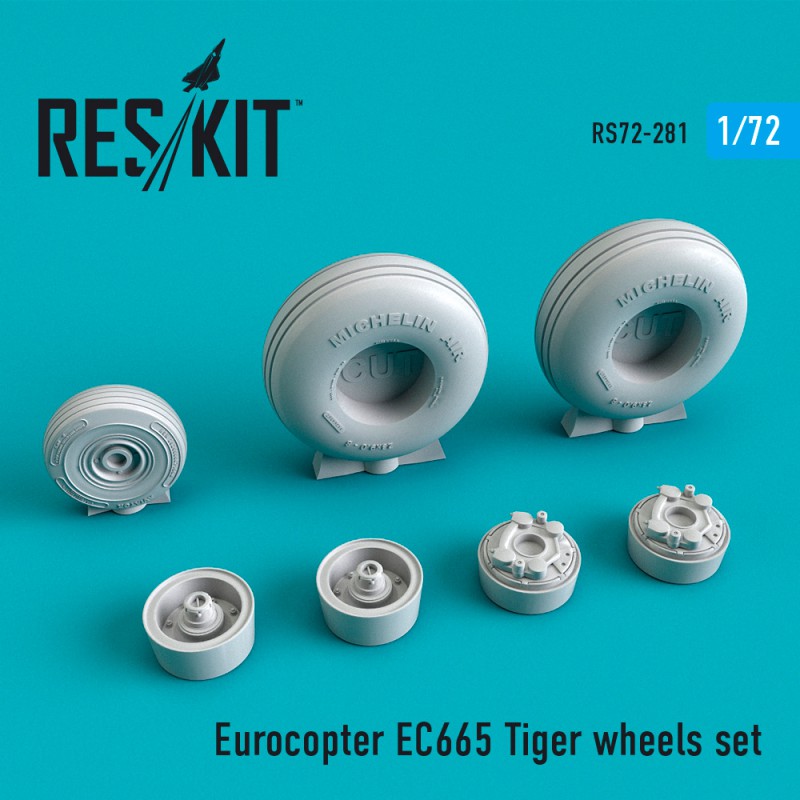 EC665 Tiger wheels set - RESKIT RS72-0281 Rs72-011