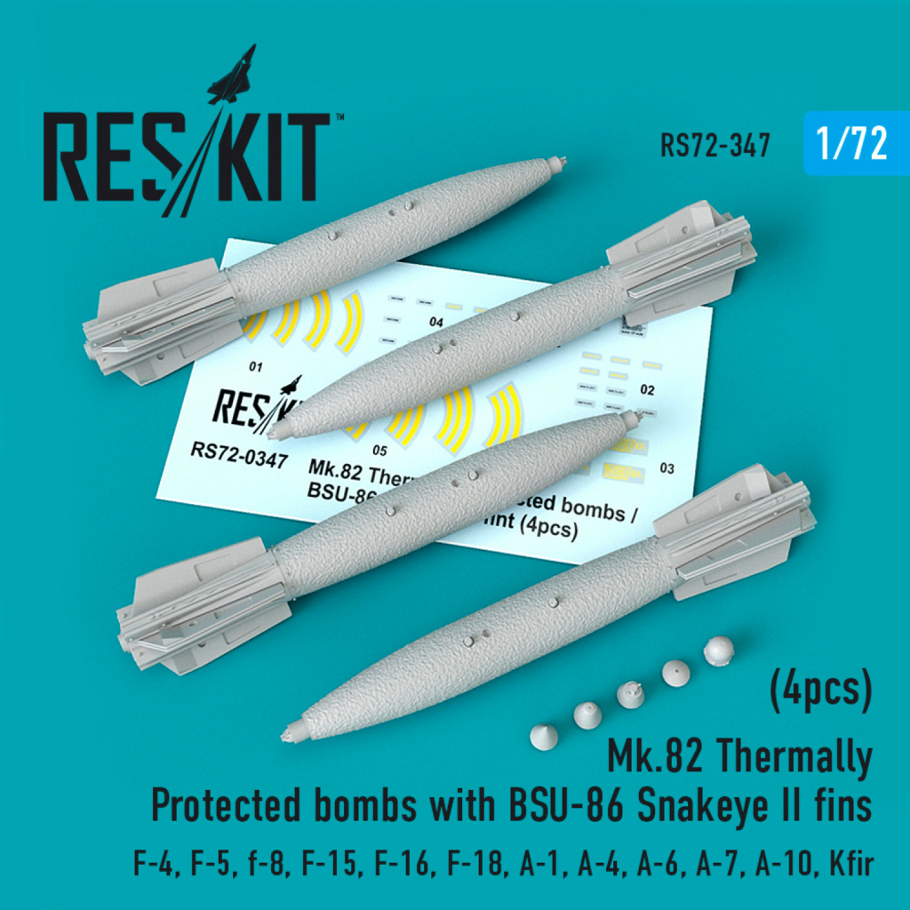 [ResKit] Bombes Mk82 Rs72-028