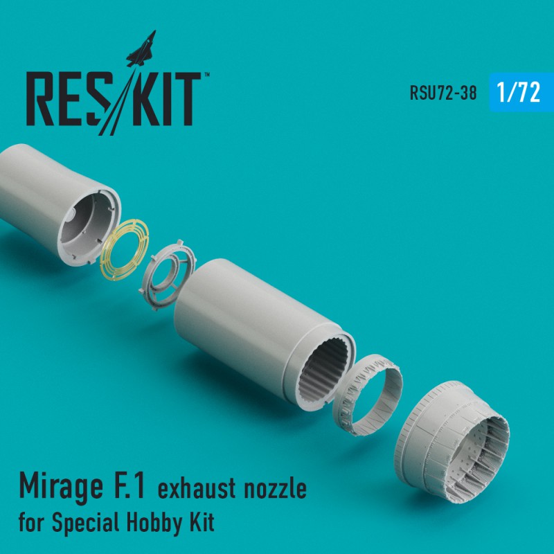  Mirage F1 - réacteur - RESKIT RS72-0038 & RS48-0038 Rsu72-10