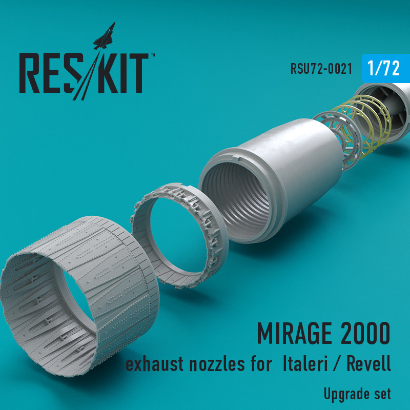 Mirage 2000 - réacteur - RESKIT RSU72-0021 - RSU48-0017 Rsu72-12