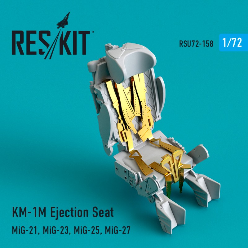 KM-1M Ejection Seat (MiG-21, MiG-23, MiG-25, MiG-27) - RESKIT  Rsu72-13