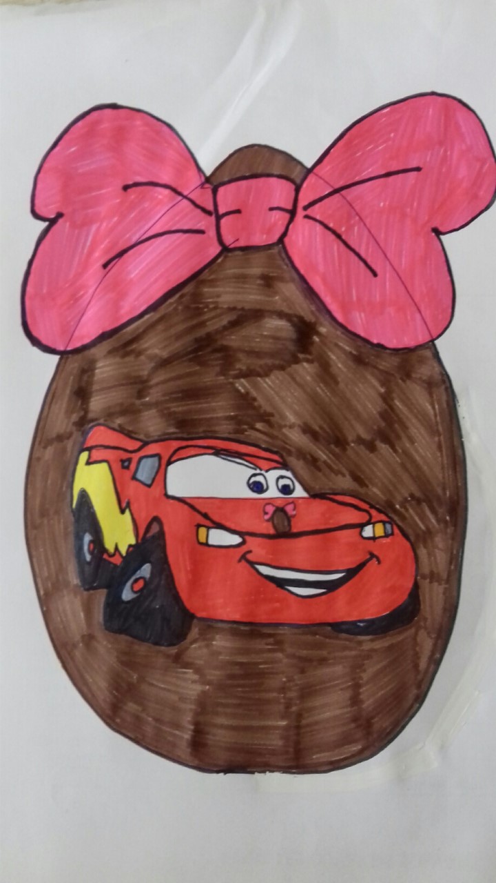 VOTE POUR LE CONCOURS DE DESSIN " DESSINES MOI UN OEUF DE PAQUES CARS 2019" 710